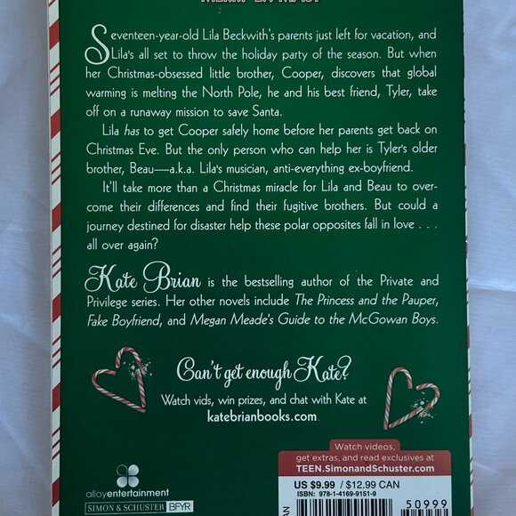 Ex-Mas by Kate Brian - 2009, Trade Paperback - NEW - Picture 2 of 2